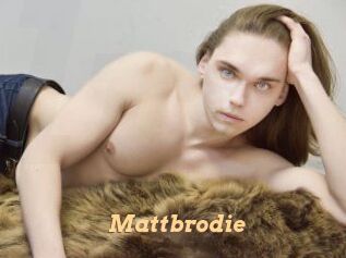 Mattbrodie