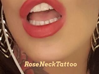 RoseNeckTattoo