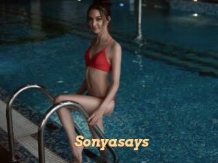 Sonyasays